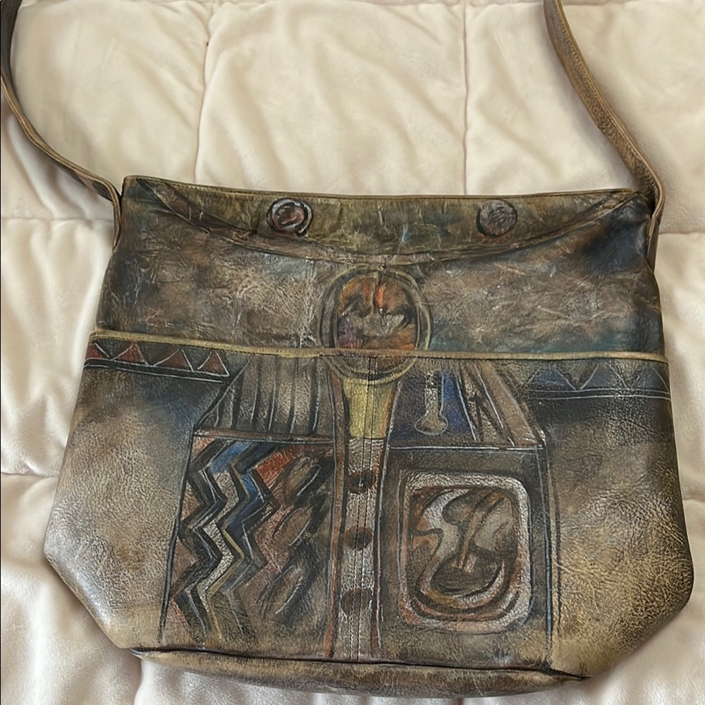 Vintage Leather Shoulder Bag